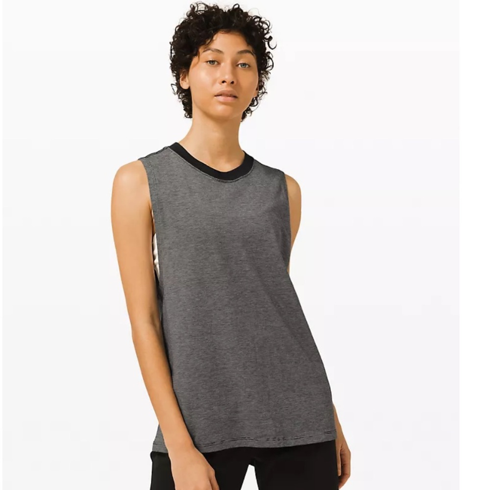 Lululemon all yours boyfriend tank size 0 brand new